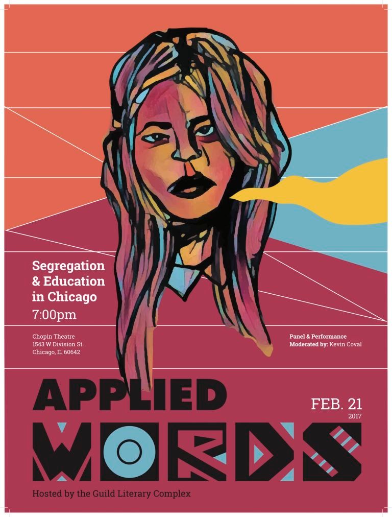 Applied Words is Back, Tonight at Chopin Theatre with a conversation around Segregation and Education in Chicago, and the impact of the Arts