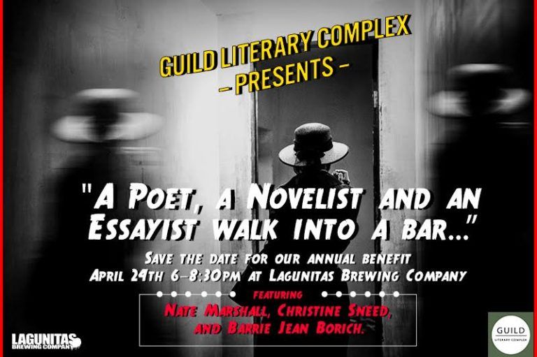 A Poet, A Novelist and an Essayist Walk Into a Bar…