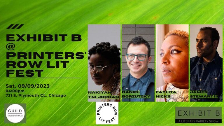 Exhibit B @ Printers Row Lit Fest