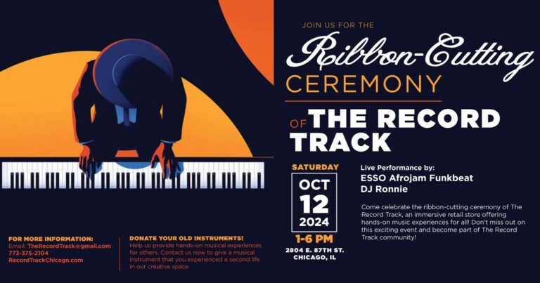 The Record Track: Ribbon-Cutting Ceremony + Community Jam