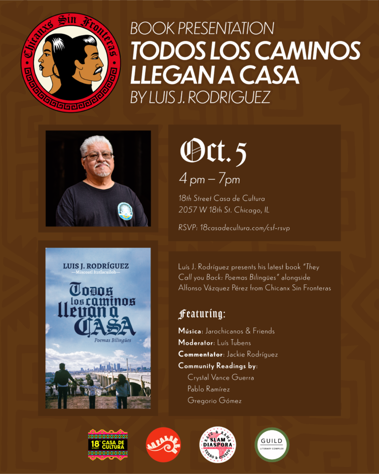 Luis J. Rodriguez Book Release